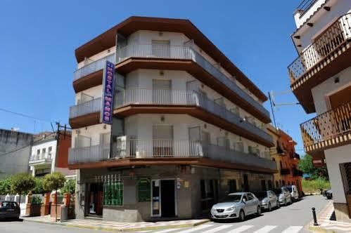 Hostal Los Manos Blanes Exterior photo